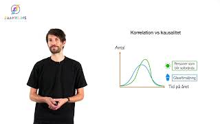 Statistik Korrelation och kausalitet [upl. by Akinyt]