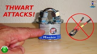 Prevent Bolt Cutter Attacks On Padlocks [upl. by Haymo]