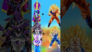 Zeno Guards amp Whis amp Grand Zeno amp Grand Priest amp Lord Beerus amp Frieza Vs Vegeta amp Goku [upl. by Ahsiuqram]