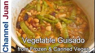 Vegetable Guisado from Frozen Vegetables  Frozen Vegetable Stir Fry [upl. by Auqeenwahs772]