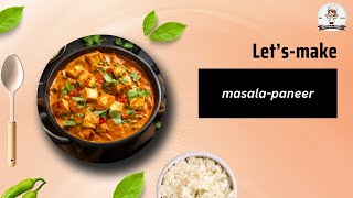 How to make dhaba style simple and easy paneer ki sabji Masala paneer recipethe mithila kitchen [upl. by Acissj]