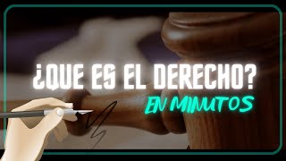 ¿QUE ES EL DERECHO en minutos [upl. by Roseline]