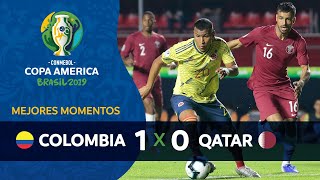 COLOMBIA X QATAR I MEJORES MOMENTOS I CONMEBOL COPA AMERICA BRASIL 2019 I 10 [upl. by Inat]