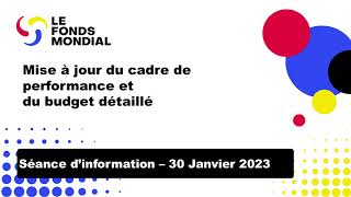 Mise à jour du cadre de performance et du budget détaillé [upl. by Lehar]