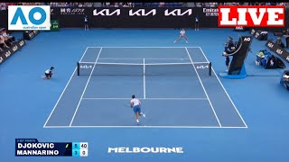 Djokovic vs Mannarino highlights  Australian Open Fourth Round  Mannarino vs Djokovic highlights [upl. by Aubreir897]