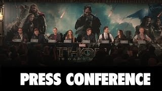 Thor The Dark World Full Press Conference [upl. by Waldon]