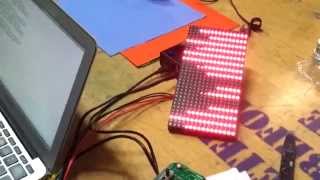 LEDScape on BeagleBone Black at i3 Detroit [upl. by Yrellam13]