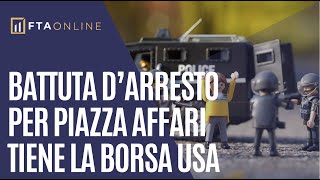 👇 Battuta d’arresto per Piazza Affari tiene la borsa Usa [upl. by Seys135]