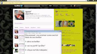 Tutorial   Excluir foto do twitter [upl. by Shelly]