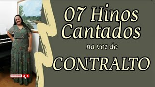 7 Hinos Cantados na voz do CONTRALTO  HINOS CCBHINÁRIO 5 [upl. by Brotherson]