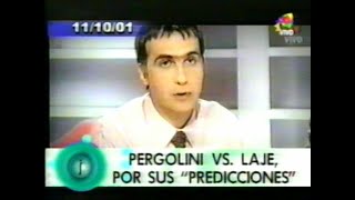 DiFilm  Mario Pergolini vs Antonio Laje por sus predicciones 2003 [upl. by Fraya]