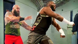 Omos Vs Braun Strowman WWE Smackdown 2022 Highlights Braun Strowman Attacks Omos [upl. by Brandise]