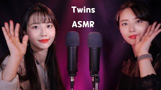 ASMR 한시간 동안 쌍둥이 입소리amp립제품 바르는 소리 ASMR Twin Mouth Sounds [upl. by Yajiv208]