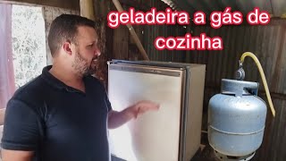 Geladeira rural por absorção de amônia a querosene geladeira a gás de cozinha frigobar a querosene [upl. by Aciretnahs652]