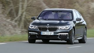 Essai BMW 750i xDrive M Sport 2016 [upl. by Griff]