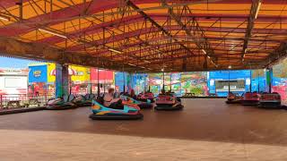 Dodgems Ride At Brean Theme Park [upl. by Osnofla]