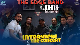 The Edge Band amp John amp The Locals  Interview and Premiere in Denmark  John Rai  Jeewan Gurung [upl. by Atnoved]