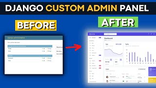 Django Full Admin Panel Customization  Django admin panel tutorial [upl. by Nottarts492]