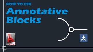 Autocad  How to make Annotative Blocks [upl. by Ococ]