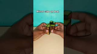 Mirror Cube on Beat Trend  Magic Tricks  Rubiks Cube Tricks  shorts viral trending [upl. by Asilef403]