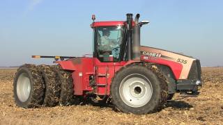 Hines Farms Case IH Steiger 535 and Case IH STX 375 on 1112011 [upl. by Eserehc]