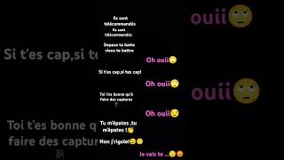 Paroles de la musique quotils se demandentquot🎀😻le son est incrr [upl. by Ahsauqram518]