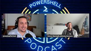 The PowerShell Podcast E127 Emrys MacInally Explores PowerShell Error Handling and Module Versioning [upl. by Aeslek]