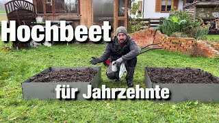 Hochbeet selber bauen hält Jahrzehnte [upl. by Adala160]