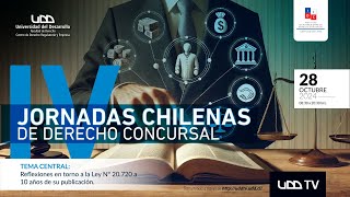 Webinar  IV Jornadas Chilenas de Derecho Concursal [upl. by Leahcin]