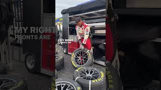 Why do we put tape on NASCAR tires [upl. by Hill]