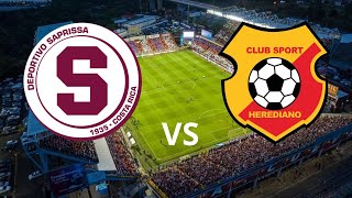 Saprissa derrota 10 a Herediano en la jornada 13 [upl. by Aviv]