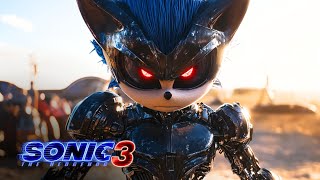 SONIC THE HEDGEHOG 3 Movie 2024 Metal Sonic Teased [upl. by Ode]