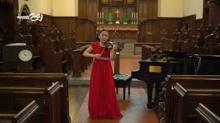 Keila Wakao  Menuhin Competition Richmond 2021 Junior SemiFinals [upl. by Korwun]