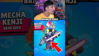 La NUEVA SKIN ROBOT de KENJI en BRAWL STARS [upl. by Nerita]