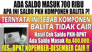 pkh hari ini penyebab pkh komponen balita tidak cair hasil cek saldo pkh tahap 4 dan bpnt 5 6 [upl. by Chryste131]