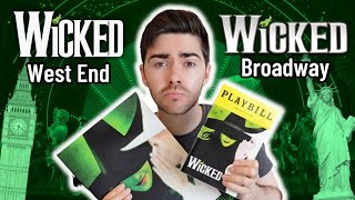 WICKED Broadway and West End differences  how the musical differs in London and New York [upl. by Brinn]