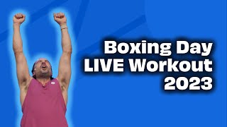 8th Annual Boxing Day Live Workout  2023 [upl. by Gredel104]