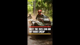 2025 CanAm Lineup Sneak Peek New ATVs amp SxS in Action 🔥🤘 OffRoadAdventure CanAm2025 [upl. by Hafirahs]