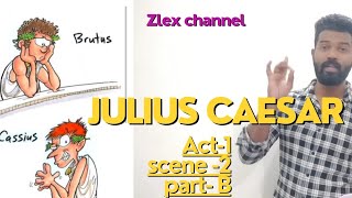 William Shakespeare  Julius Caesar Act1Scene2partBzlex channel [upl. by Orren432]