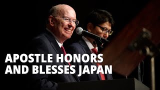 Apostle Honors and Blesses Japan [upl. by Antone936]