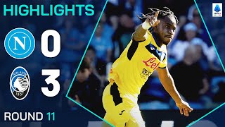 NAPOLIATALANTA 03  HIGHLIGHTS  Lookman and Retegui dismantle league leaders  Serie A 202425 [upl. by Yeleen835]