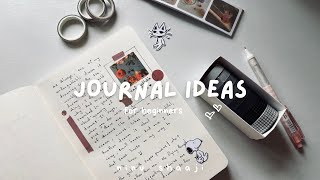 Journal ideas for beginners🌵 aesthetic ideas  ninu shaaji [upl. by Rebane658]