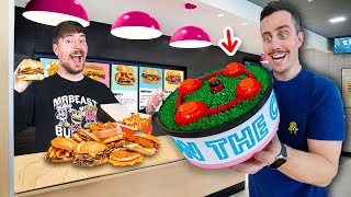 I Created The MrBeast Burger quotHappy Mealquot Toy Finger On The Circle [upl. by Tnecnivleahcim]