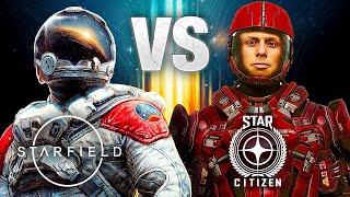 Starfield VS Star Citizen [upl. by Gallard]