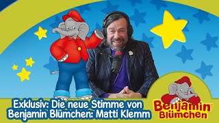 Exklusiv Die neue Stimme von Benjamin Blümchen  Matti Klemm [upl. by Eelessej]