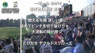 東京ヤクルト「とびだせヤクルトスワローズ」（歌詞字幕付） [upl. by Jansson]