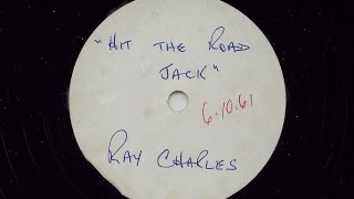 Ray Charles Hit The Road Jack 1961 Acetate 78 rpm [upl. by Ericha]