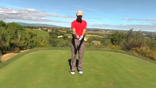 Correct wrist action in golf [upl. by Dorolisa]