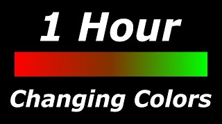 Relaxing 3 Color Changing RedBrownGreen Screen Led Lights 1 Hour [upl. by Seumas]