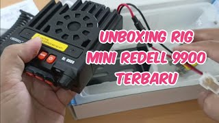 Unboxing Rig mini Redell 9900 edisi Terbaru [upl. by Junius]